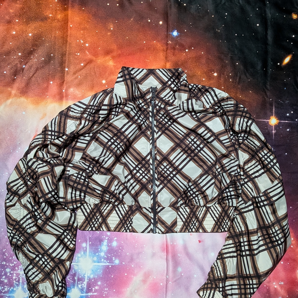 Balance Athletica Vitality Plaid Women's Jacket Size Small